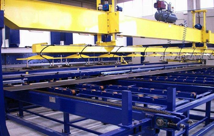 New  F&P Tandem Press Brakes with automated part handling #4878