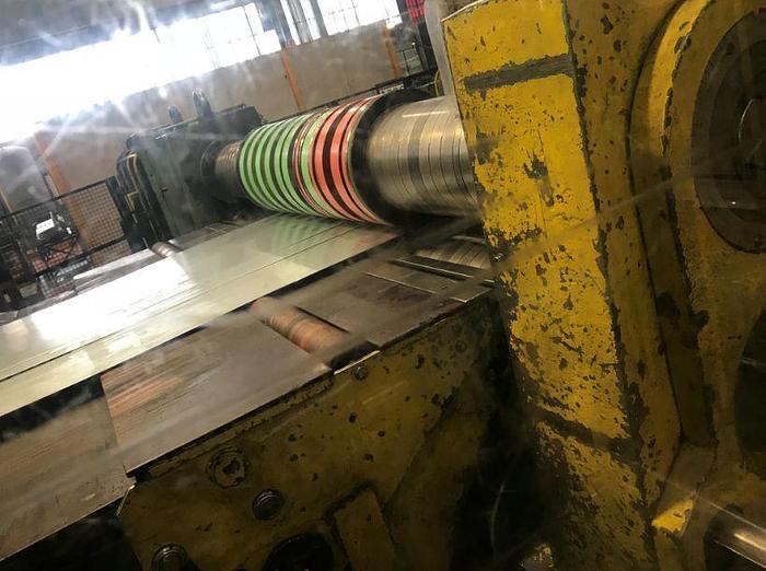 Used  SA.MO.  1800x3mm Slitting Line (Used) #4911