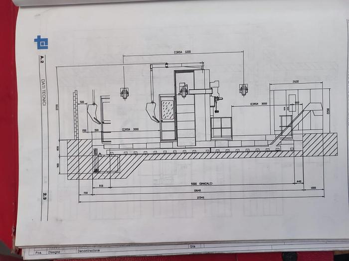 Used  *** CNC Boring Machine #0043