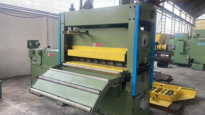 Used  CAMU  1550x2mm S.S. CTL Line, Roll Feeder Type #0042