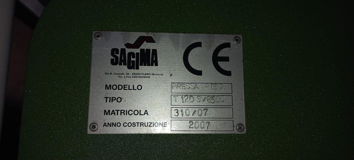 Used  SAGIMA 8500mm Press Brake #0471