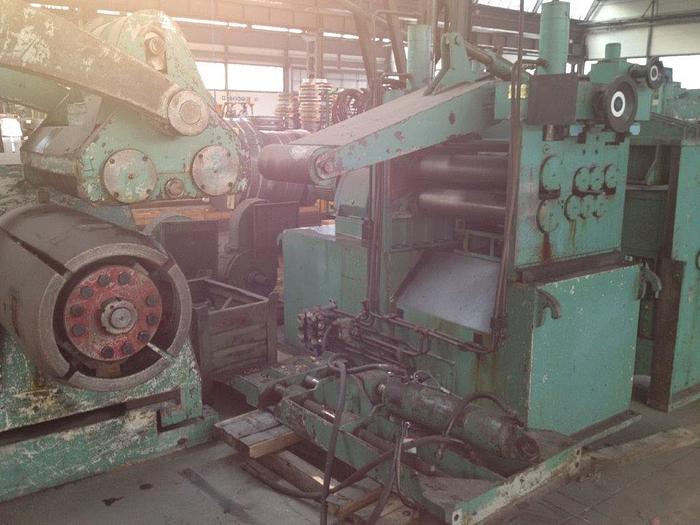 Used  GUIDA 700mm x 6mm Slitting Line (Used) #4383