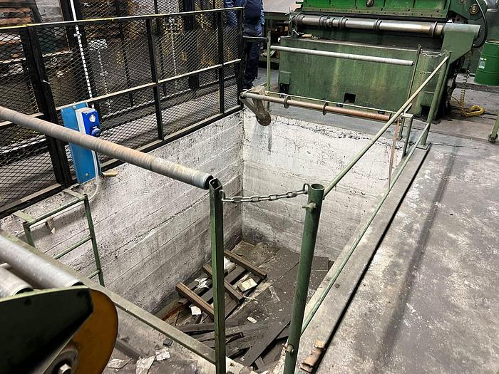 Used  GRANDINI 1500x2mm Slitting Line (Used) #4861