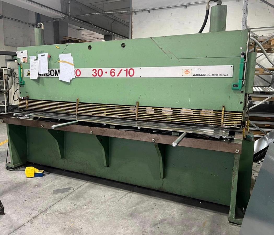 Used  AMADA SCHIAVI WARCOM ... Guillotine Shears