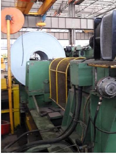 Used  SA.MO.  1800x3mm Slitting Line (Used) #4911