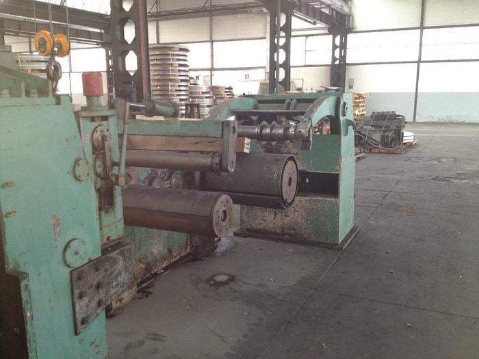 Used  GUIDA 700mm x 6mm Slitting Line (Used) #4383
