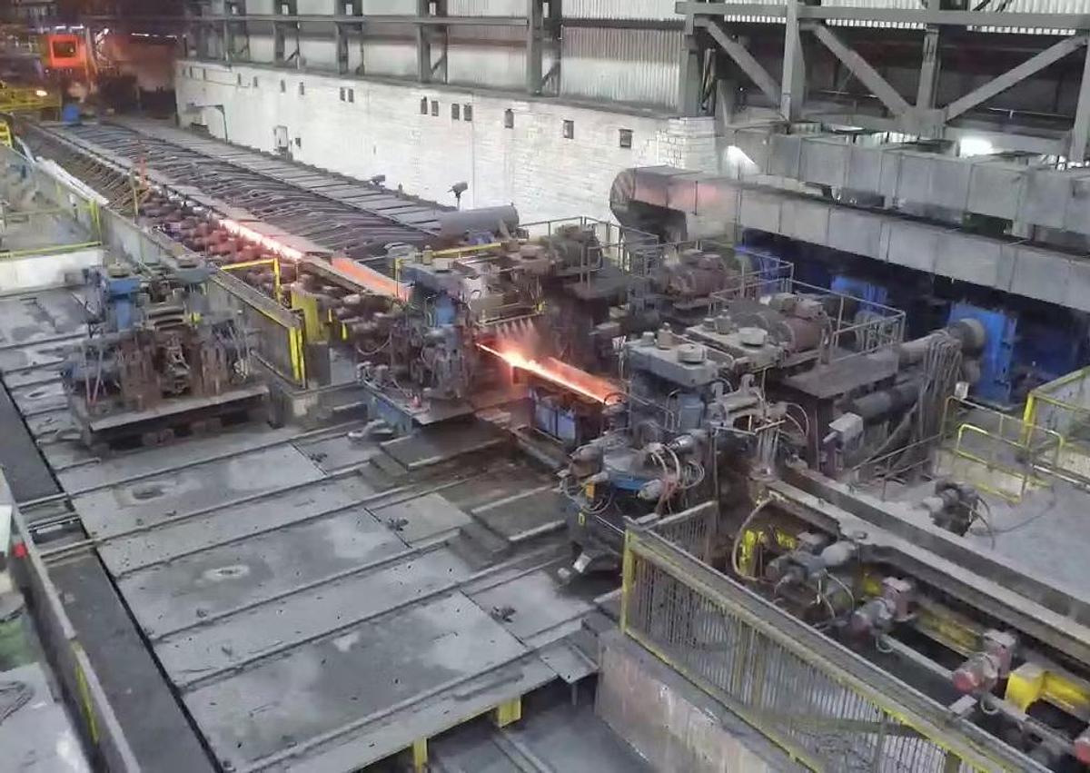 Used DANIELI etc. Section Rolling Mill