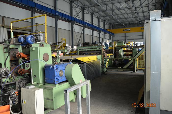 Used STAM 1600mm x 7mm Slitting Line (Used) #4863