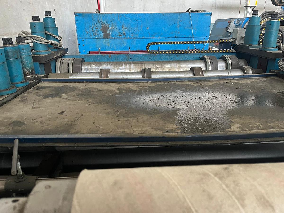 Used  STILMEC90  1500x2.5mm Multi-Blanking Line
