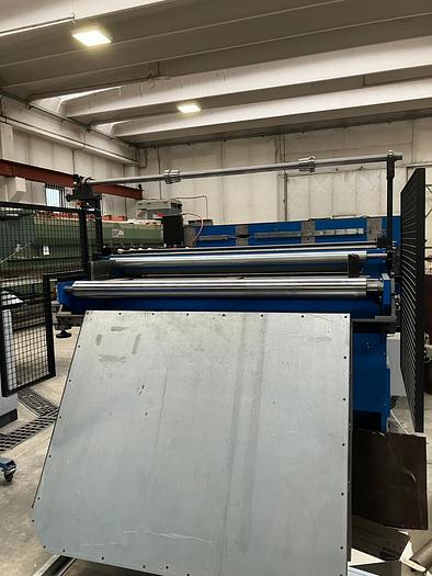 Used  GABELLA 1500x2mm Multi-Blanking Line w. mini-Recoiler #0124