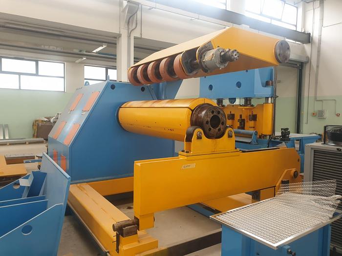 Used  F&P + other 1600x 6mm, 30 ton NEW Slitting Line FOR SALE
