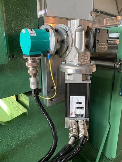 Used  BELGIUS 1500x1.5mm Multi-Blanking Line