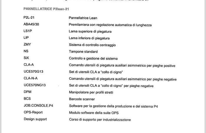 Used SALVAGNINI P2 Panel Bender (Used) #0013