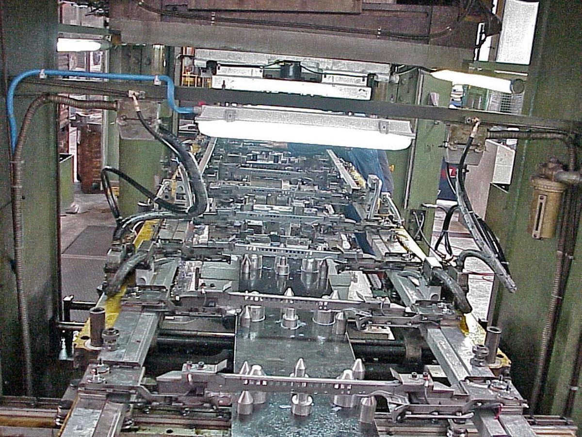 New F&P Stamping Press Automation #0276