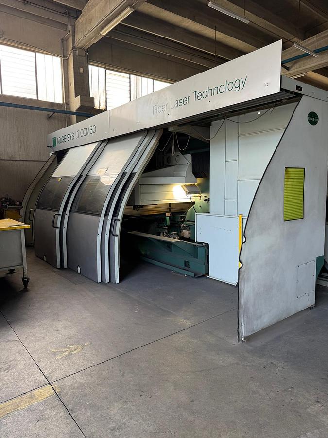 Used ADIGE 3kW Laser Cutter with Part Loader & Unloader