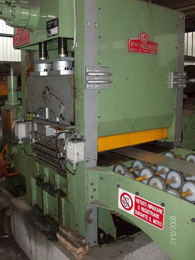 Used  RIZZATO 650x2mm Cut To Length Line #0283
