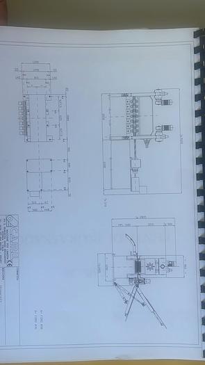Used CAMU  1550x2mm S.S. CTL Line, Roll Feeder Type #0042.1