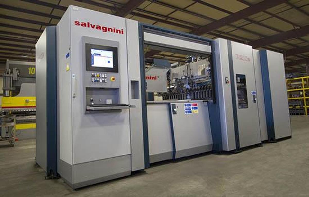 Used SALVAGNINI P2Xe Panel Bender