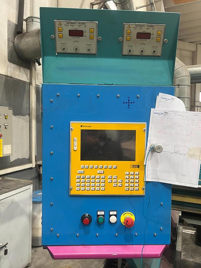 Used  SATO  Satronik 10m x 5m Plasma Cutter