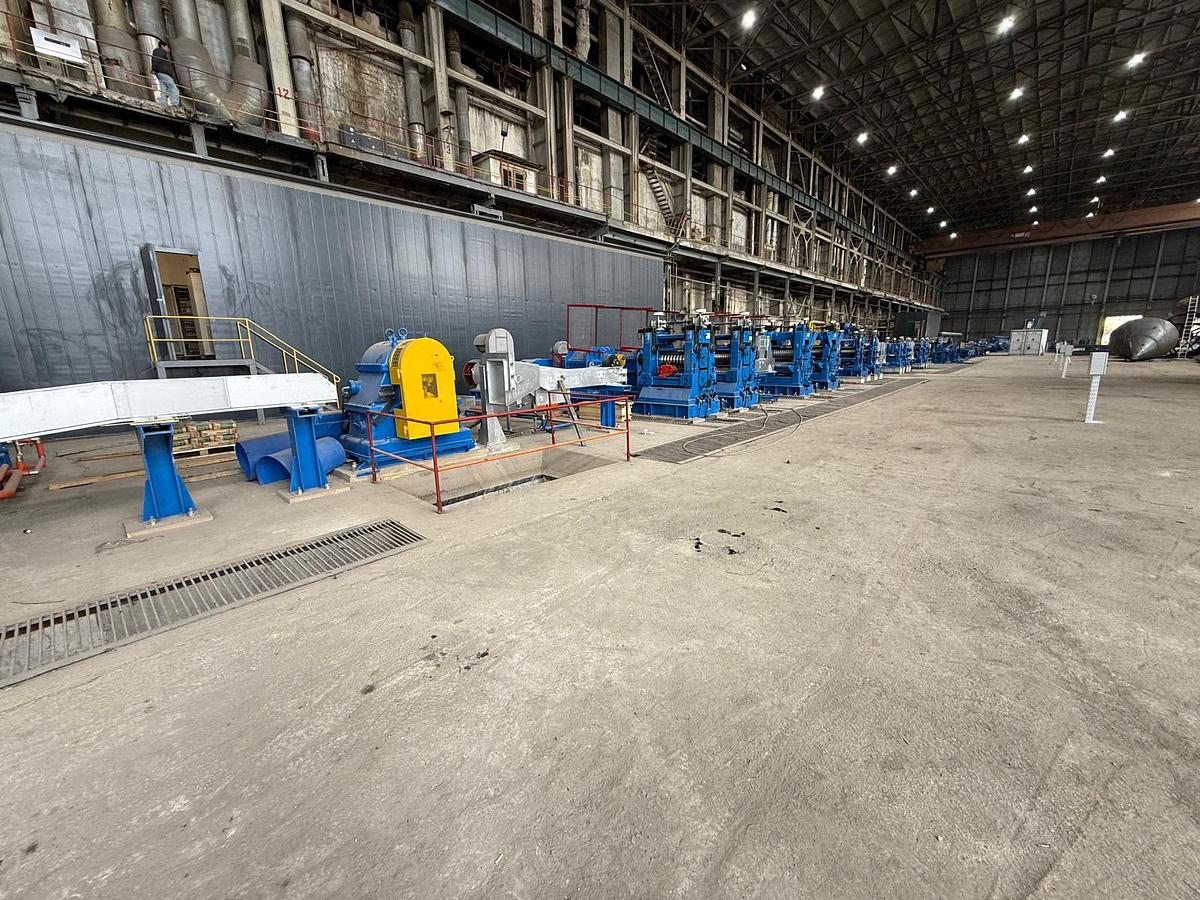 Used F&P Rebar Mini-Mill, cap. 200.000tpy to 300.000tpy