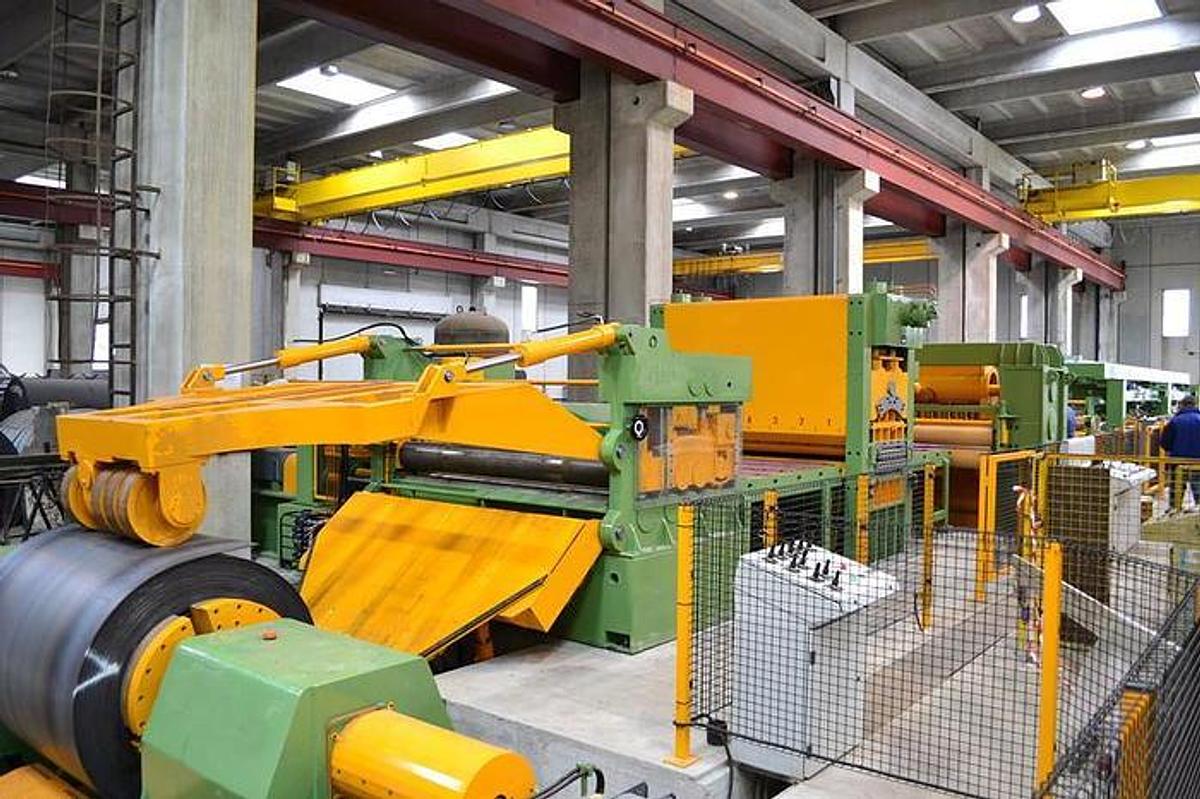 Used  F&P Choice coil and sheet metal fabrication equipment for Serbia