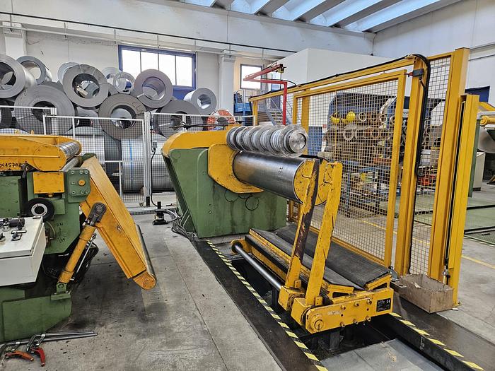 Used F&P + Other 1550mm x 5mm Slitting Line (Used) #4908