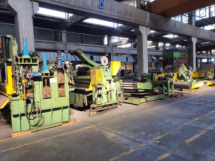 Used  SA.MO.  1800x3mm Slitting Line (Used) #4911