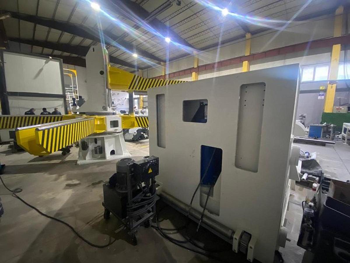 New  F&P 2000x4mm Slitting Line being built #0074