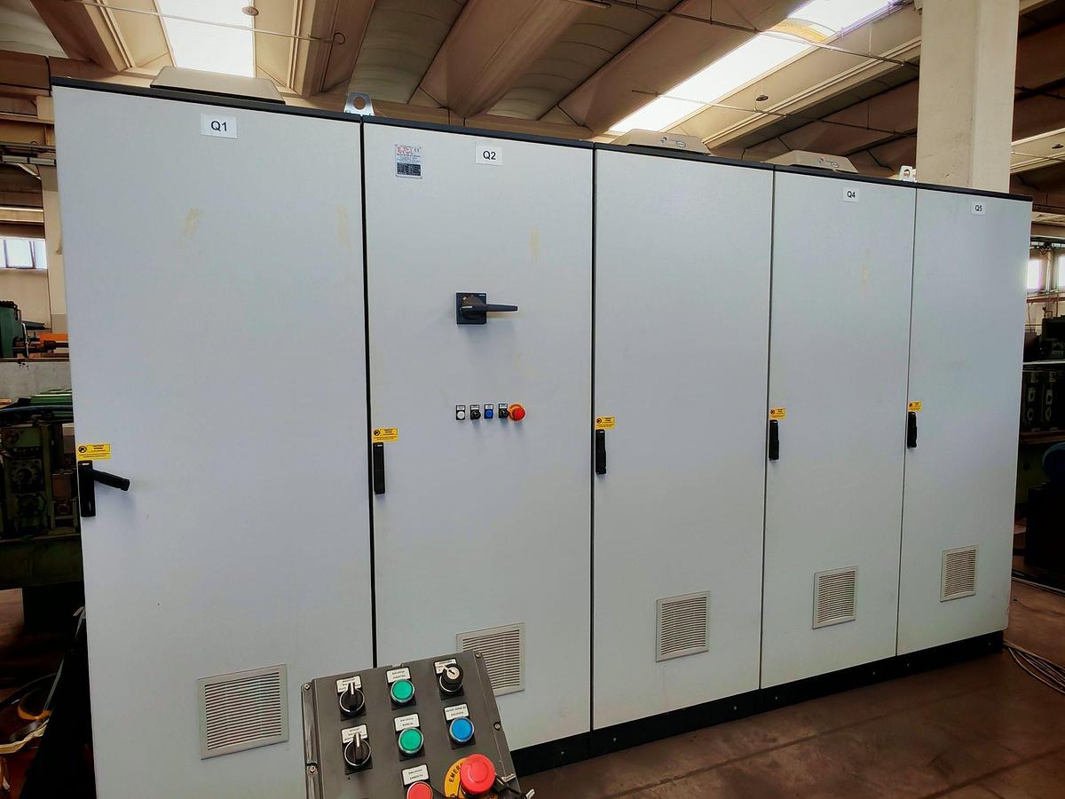 Used NOVASTILMEC 870x3mm S.S. Slitting Line