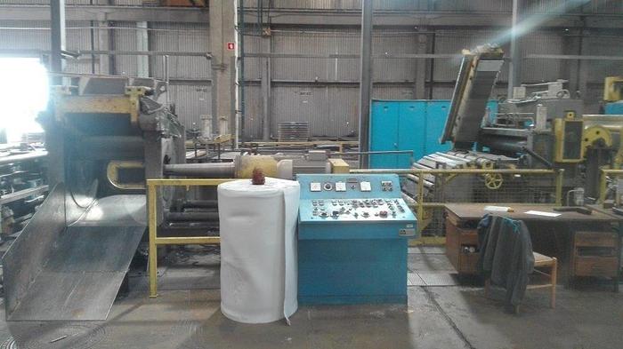 Used  KAGERER-VOEST... 1600x1-7mm Slitting Line #0410