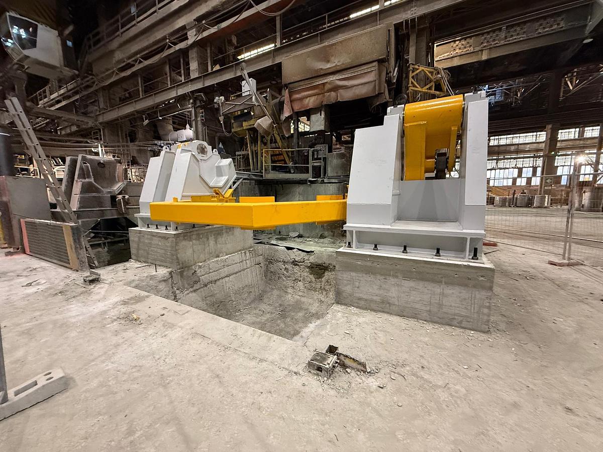 Used F&P Ladle Tipper