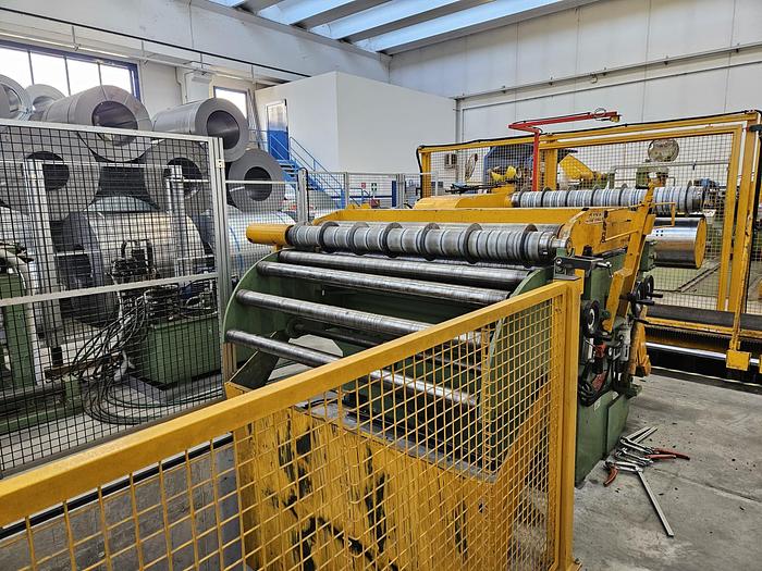 Used F&P + Other 1550mm x 5mm Slitting Line (Used) #4908