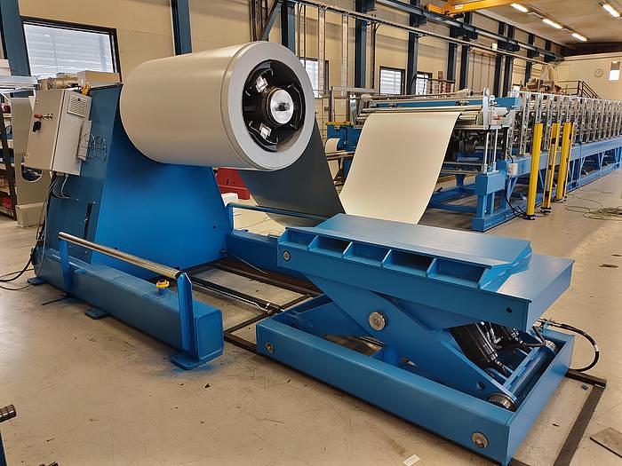 New F&P Dach- und Wandelemente / Produktionslinien