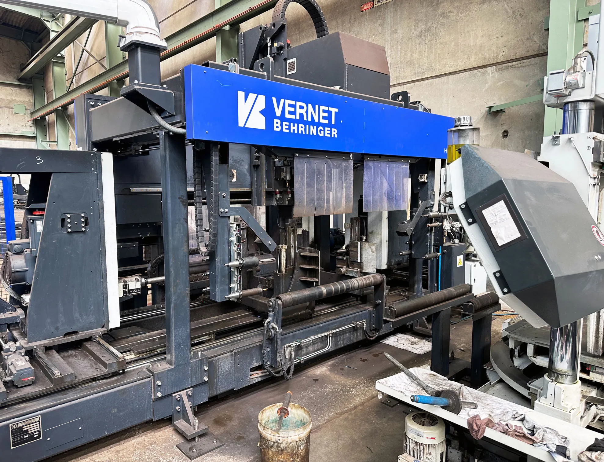 Used  F&P Steel Service Center Equipment in Egypt