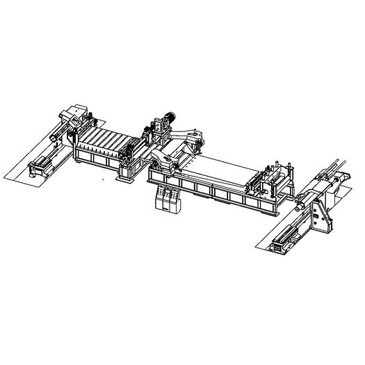 New F&P + Other 1500x2mm Simple Slitting Line #4905