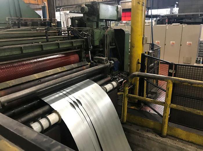 Used  SA.MO.  1800x3mm Slitting Line (Used) #4911
