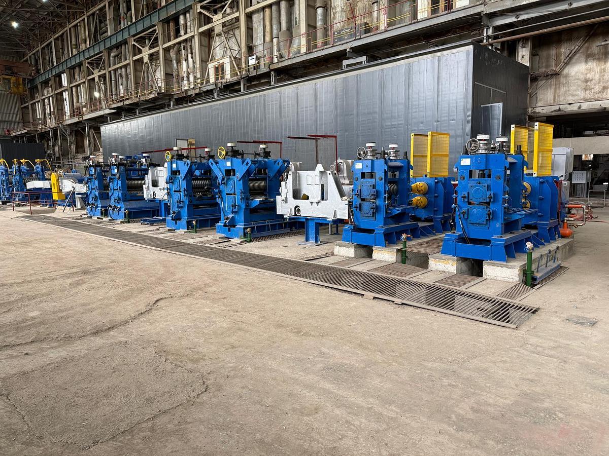Used  F&P Rebar Mini-Mill, cap. 200.000tpy to 300.000tpy