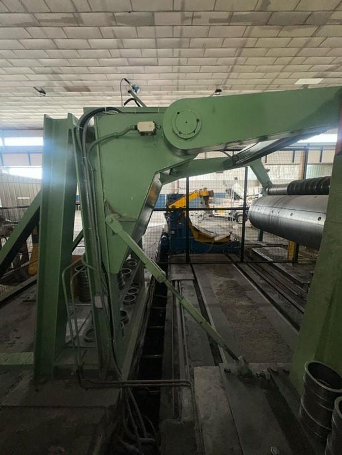 Used  F&P 1250mm x .2-1.8mm / 15ton Slitting Line for sale (Used)