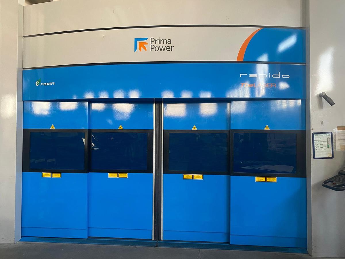 Used PRIMA INDUSTRIE Rapido 3kW Fiber Laser Cutter (Used) #0684