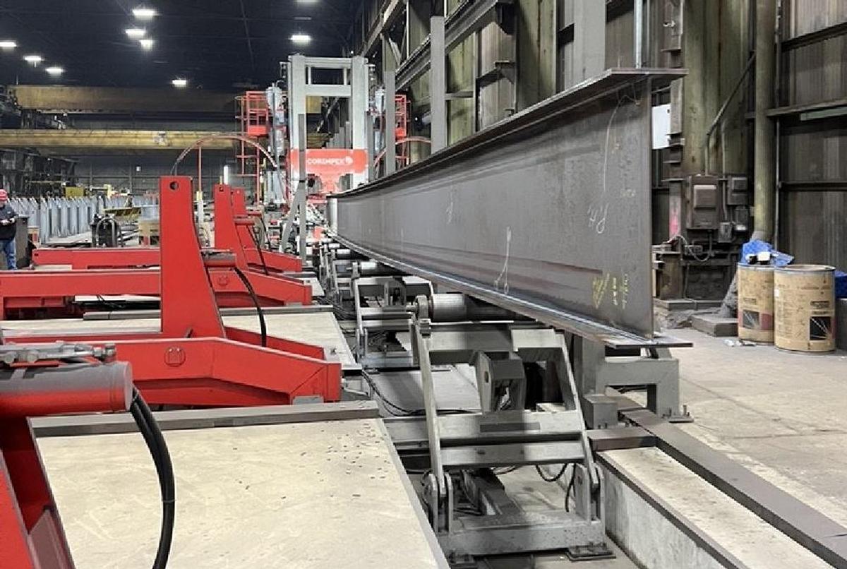 Used  F&P Steel Service Center Equipment in Romania