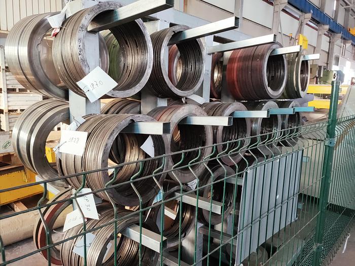 Used STAM 1600mm x 7mm Slitting Line (Used) #4863