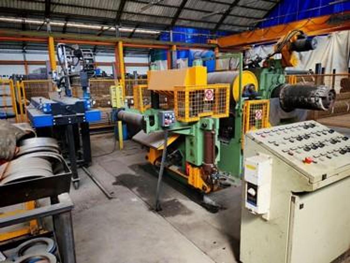 Used SCHMITZ 650x4mm Slitting Line