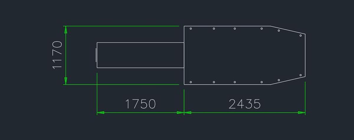 Used F&P 1500mm x 3mm Recoiler