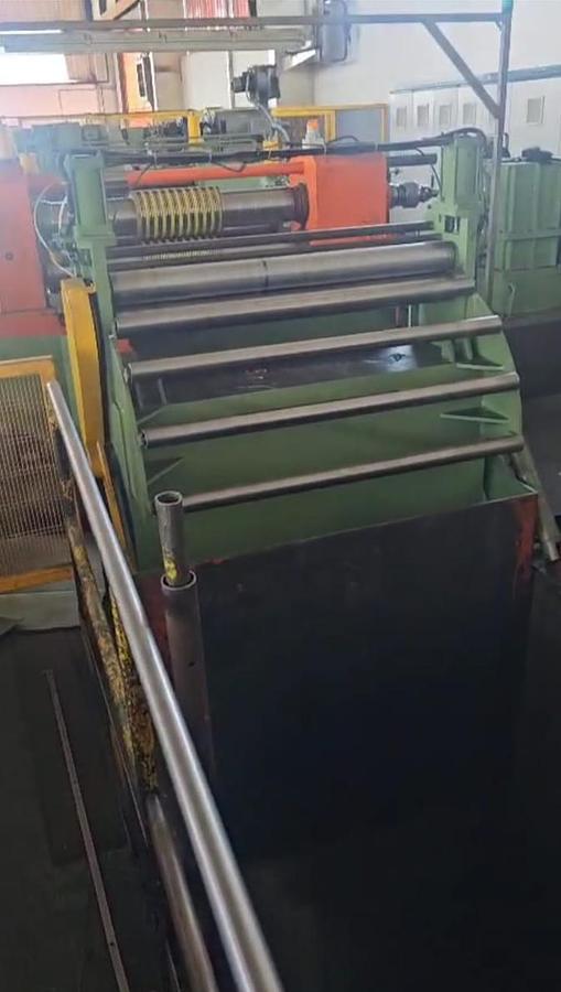 Used GUIDA+SPOTTI 1600x5mm Slitting Line