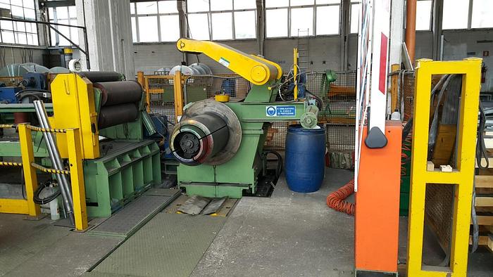 Used GUIDA 600x3mm S.S. Slitting Line (Used) #4918