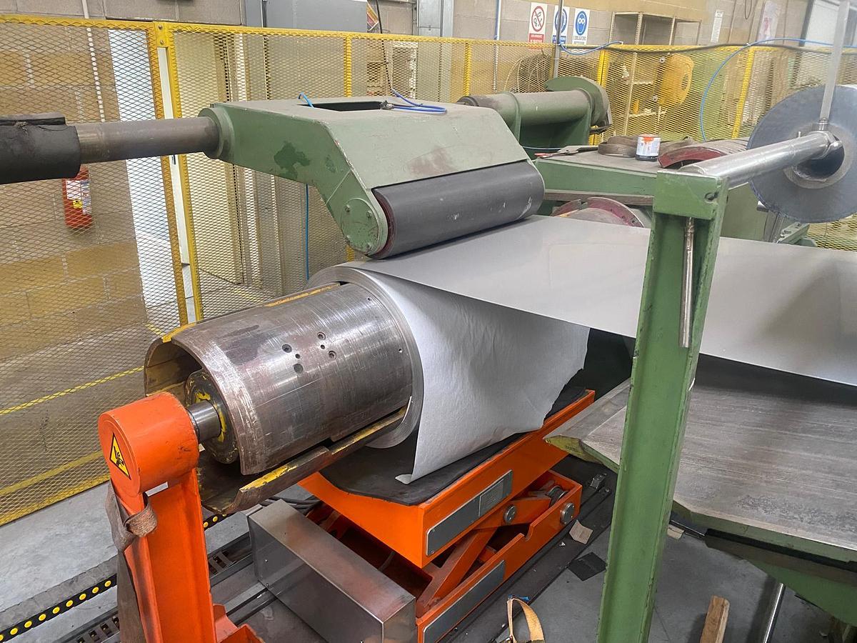 Used  IMAL 2000mm x 5mm S.S. CTL Line #0550