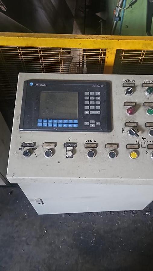 Used SPOTTI+SALICO 600x5mm Multi-Blanking Line