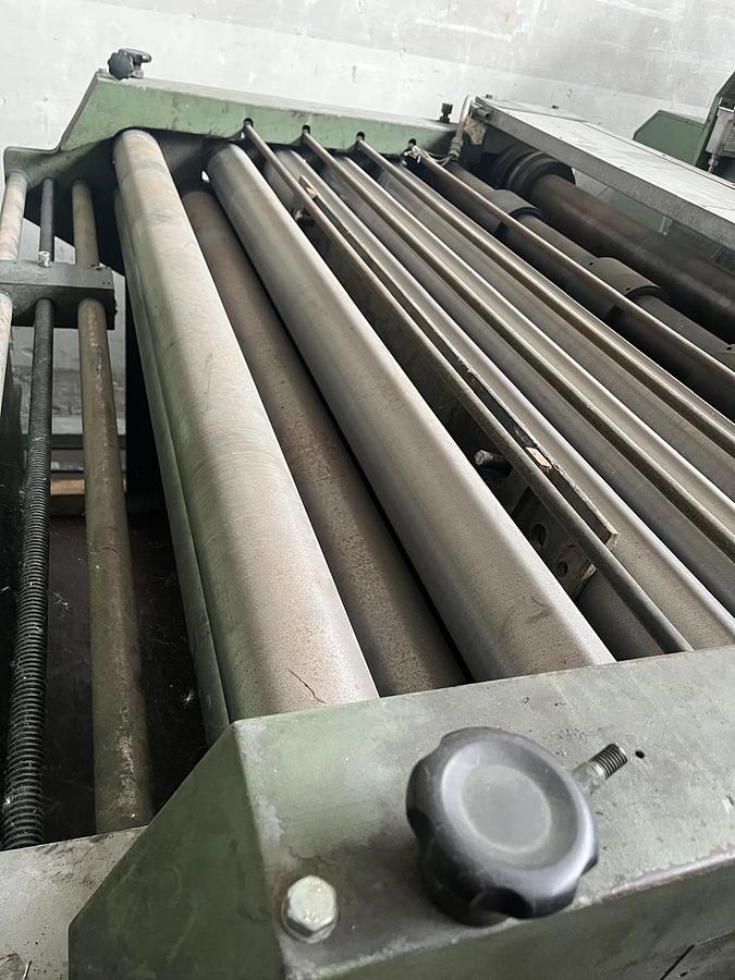 Used  GRANDINI 1500x1.5mm Multi-Blanking Line #0678