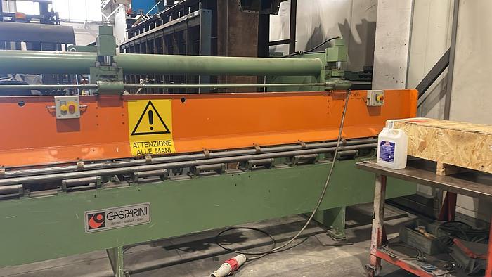 Used  GASPARINI 6m Bending Rolls