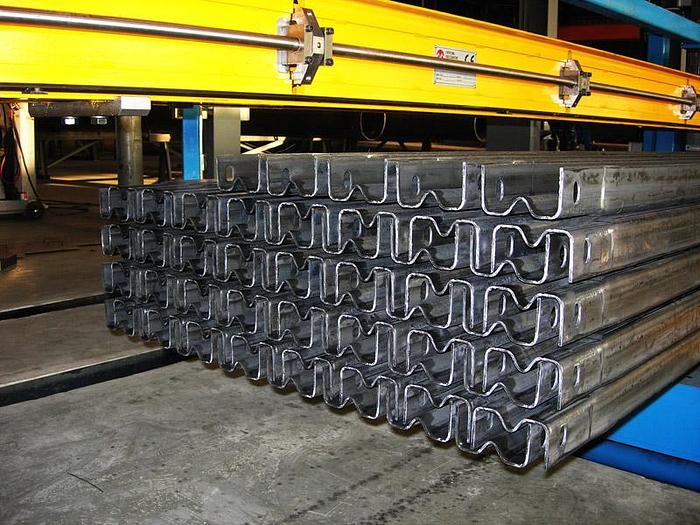 Used F&P Highway Crash Barrier, etc. Manufacturing Systems #4886